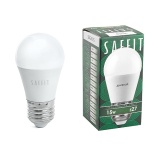 Лампа светодиодная SAFFIT 15W шар 230V E27 6400K, SBG4515 (10/100)