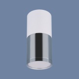 Св-к DLR028 6W 4200K / Светильник светодиодный стационарный белый матовый/хром/хром