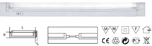 Св-к NEL-B2-13w-T5-840/WH (CAB28) Navigator
