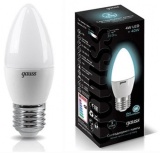 Лампа Gauss LED Candle 4W E27 4100K 1/10/50