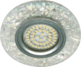 8585-2 15*2835 SMD LED, MR16 50W G5.3, белый, серебро