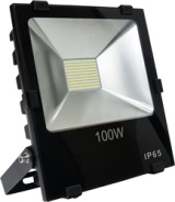 LL-844 2835 SMD 100W 10000LM 6400K  AC220V/50Hz 285*250*70mm IP65, черный
прожектор