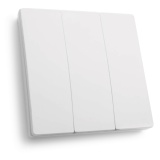 Выключатель дистанционного управления ТМ83 250V 500W трехклавишный белый(1/200)