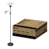 Светильник напольный под лампу на основании ТНО 02Ч 60Вт Е27/Е14 230В ЧЕРНЫЙ IN HOME (арт. 0477)