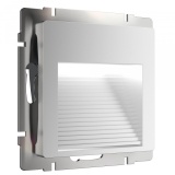 серебро - светильник встраиваемый LED (1/10/100)
