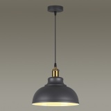 3366/1 PENDANT ODL17 364 темн.серый/бронзовый Подвес E27 60W 220V MIRT