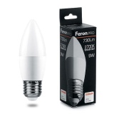 Лампа PRO 1309-LB (9W) 230V E27 2700K, LB-1309 СВЕЧА С37(1/10)