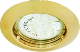 110-A золото MR-11(литье)/DL3301светильник неповоротный