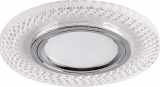 Св-к 955 CD 15LED*2835 SMD 4000K, MR16 50W G5.3, прозрачный, хром