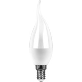  Cафит Лампа 11W свеча на ветру 230V E14 4000K, SBC3711 (10/100)