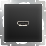 Черный матовый - Розетка HDMI/ WL08-60-11 WERKEL
