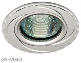 GS-M 361 W  MR16 50W G5.3 белый