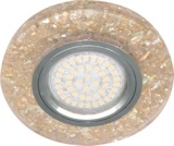 8585-2 15*2835 SMD LED, MR16 50W G5.3, желтый, серебро