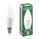 Лампа светодиодная SAFFIT 15W Led E14 6400K C37 SBC3715 (10/200)