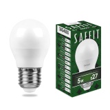  Cафит Лампа  5W шар Led E27 4000K G45 SBG4507 560Lm (10/200)