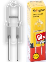 Лампа NH-JCD-50-230- GY6.35-CL Navigator