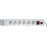Сет. фильтр NSP-USB-06-180-ESC-3х1  6гн 1.8м