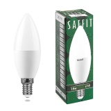 Лампа светодиодная SAFFIT 15W Led E14 4000К C37 SBC3715 (10/200)