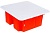 Распаечная коробка IEK 92x92x45, скрытая, КМ41001, ИЭК, UKT11-092-092-040