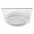 Светильник DL503 LUNA потолочный встраиваемый, 15W 230V GX53, черный, квадрат, без лампы
