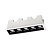 357621 SPOT NT18 221 белый/черный Встраиваемый светильник IP20 LED 3000K 10W 160-265V ANT