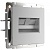 Серебряный - Розетка Ethernet RJ-45 + RJ45 /W1181106 Werkel