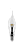 Лампа Gauss LED Candle Tailed Crystal clear  3W E14 4100K свеча на ветру  (1/10/100)