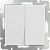 Белый - Выключатель двухклавишный /WL01-SW-2G  Werkel