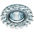 CD2515 с прозрачным стеклом, прозрачный, MR16 50W G5.3 светильник потолочный,