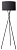 Светильник напольный под лампу на основании ТНО 04Ч 60Вт Е27 230В ЧЕРНЫЙ IN HOME(торшер) (арт. 0451)