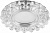 CD909 15LED*2835 SMD 4000K, MR16 50W G5.3, прозрачный, хром