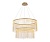 08260-80+60,33 Люстра Агни золото d80+60 h200 Led 67W (3000K)