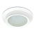 Светильник DL504 потолочный встраиваемый, 15W 230V GX53, IP44, белый, круг, без лампы