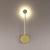 3900/5WG HIGHTECH ODL20 89 золотистый/металл Настенный светильник LED 4000K 5W 220V SATELLITE
