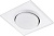Св-к 5022 CD LED GX53 матовый  хром квадрат (1/30)