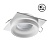 370785 SPOT NT21 246 белый Светильник встраиваемый влагозащищенный IP44 GU10 9W 220V WATE