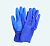 Перчатки нейлоновые с рифленным резиновым СИНИМ покрытием "Новинка" № 99 размер 10(12/600)