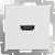 Белый - Розетка HDMI/ WL01-60-11 WERKEL